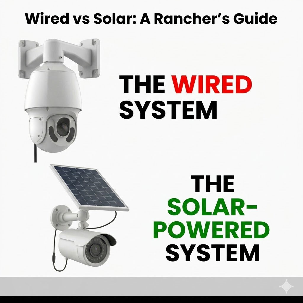 Wired vs. Solar: A ranchers Guide on Buying Cameras